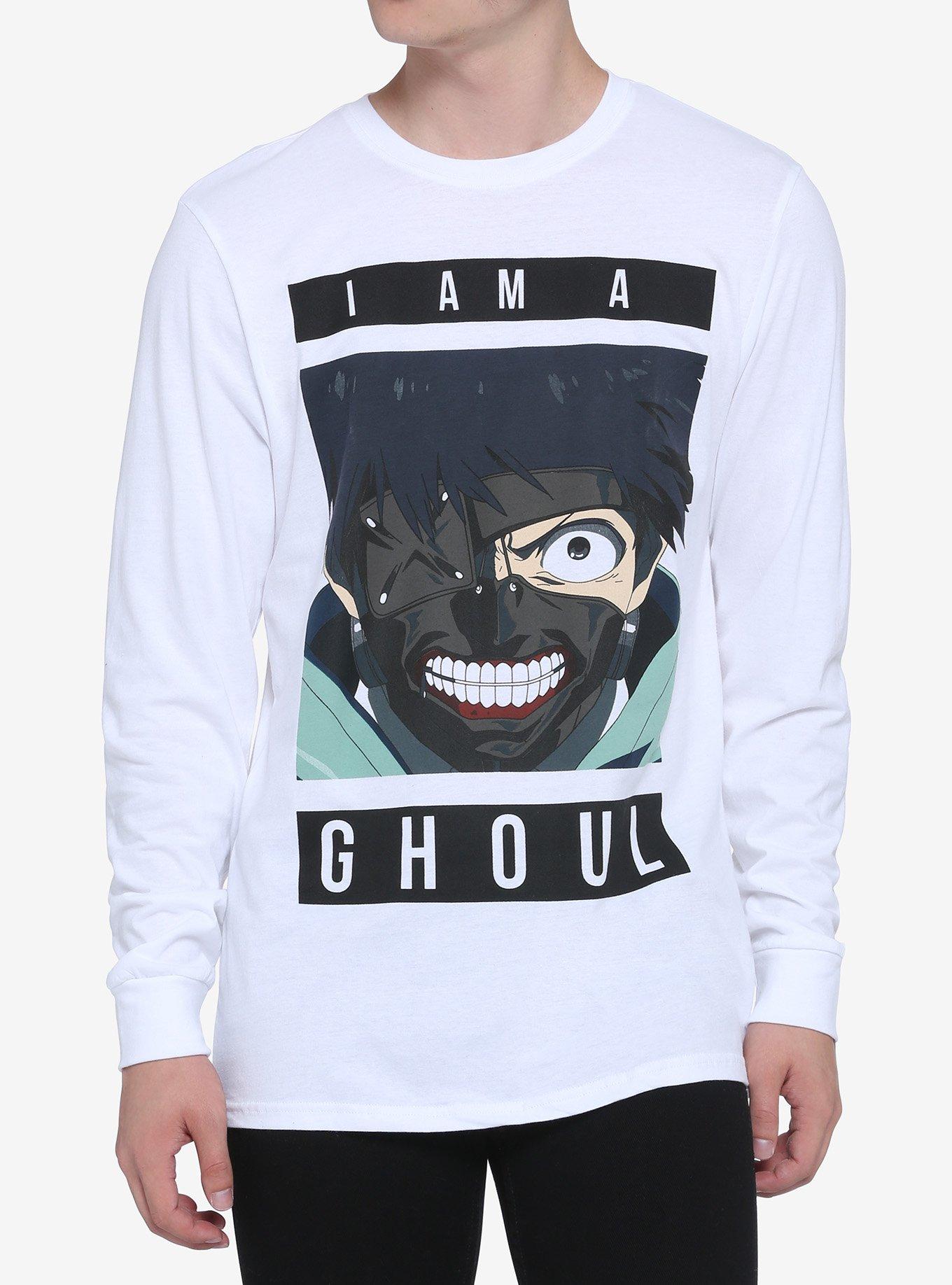 Tokyo Ghoul Ken Kaneki I Am A Ghoul Long-Sleeve T-Shirt, MULTI, hi-res