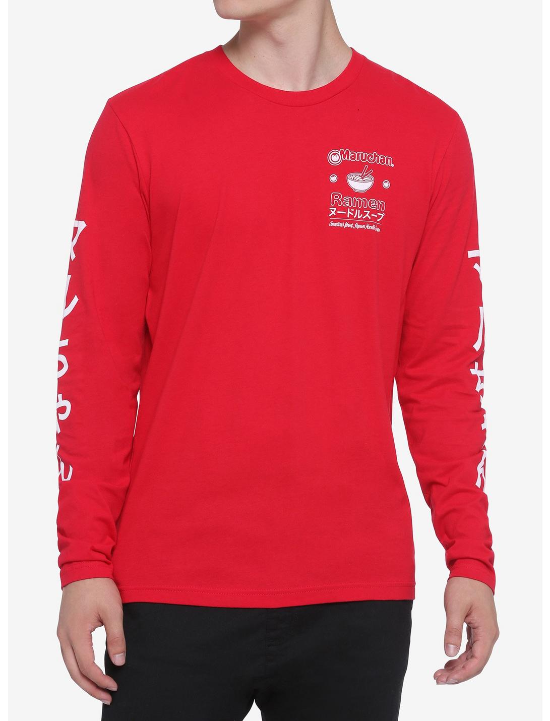 Maruchan Ramen Red Long-Sleeve T-Shirt, MULTI, hi-res