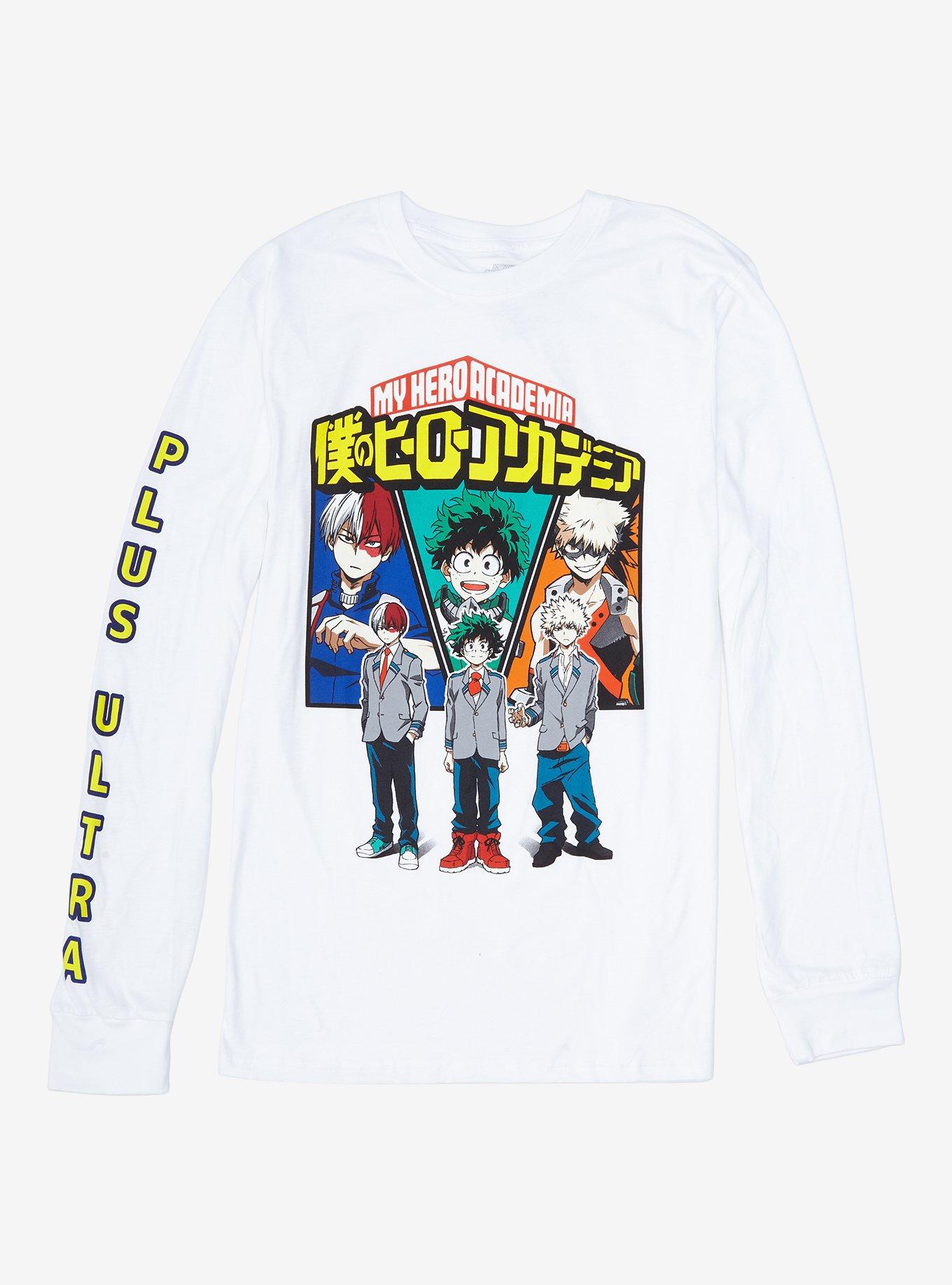 My Hero Academia Students & Heroes Long-Sleeve T-Shirt, MULTI, hi-res