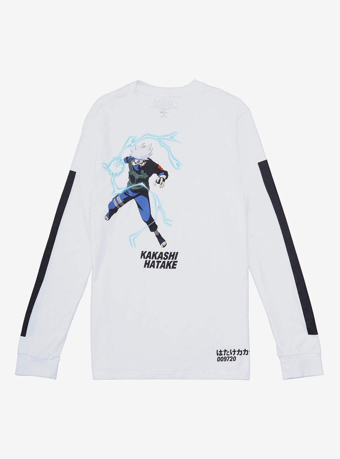 Naruto Shippuden Lightning Long-Sleeve T-Shirt, MULTI, hi-res