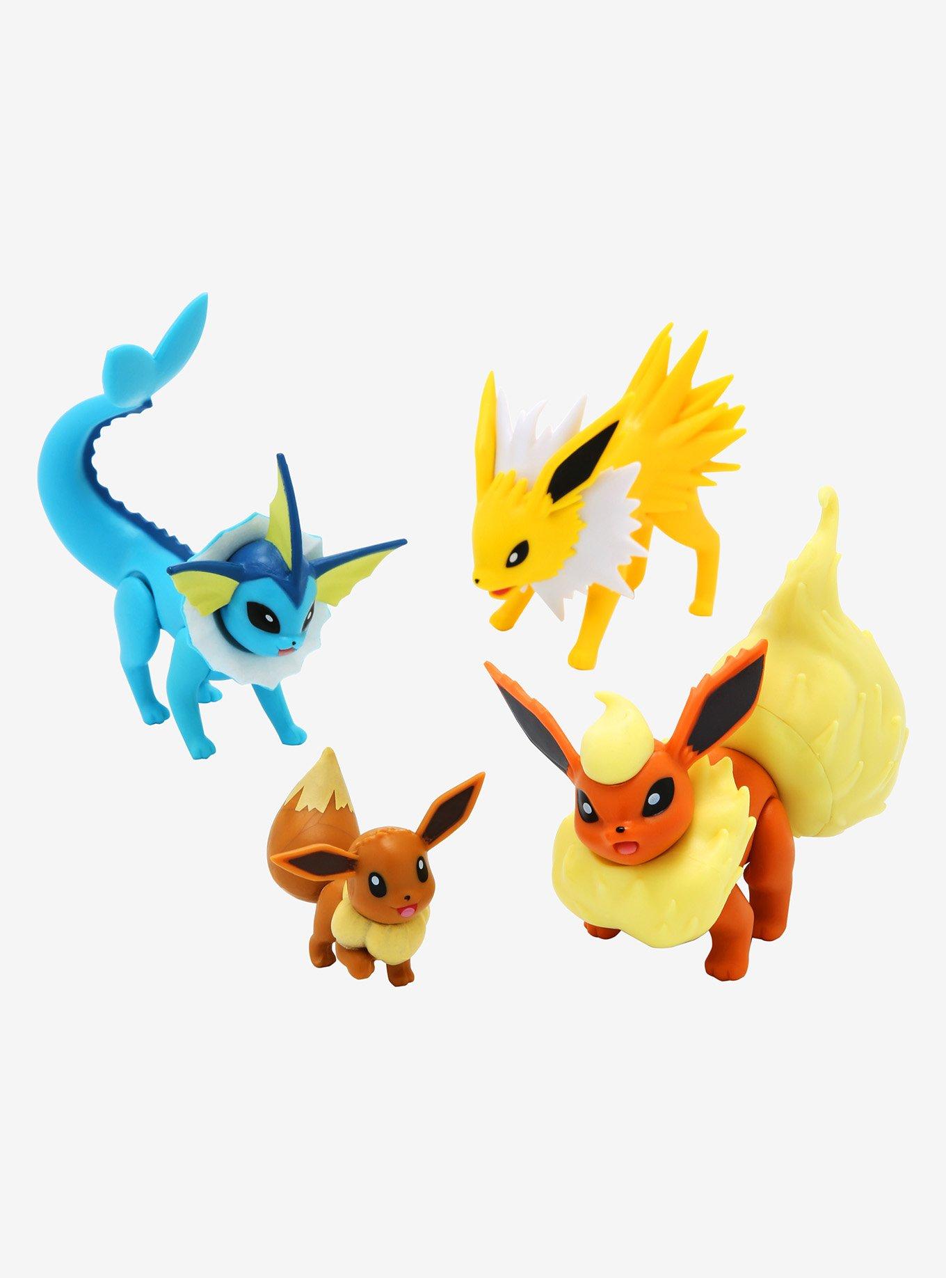 Pokemon Figures Poster, Poster Pokemon Eevee, Pokemon Eeveelutions