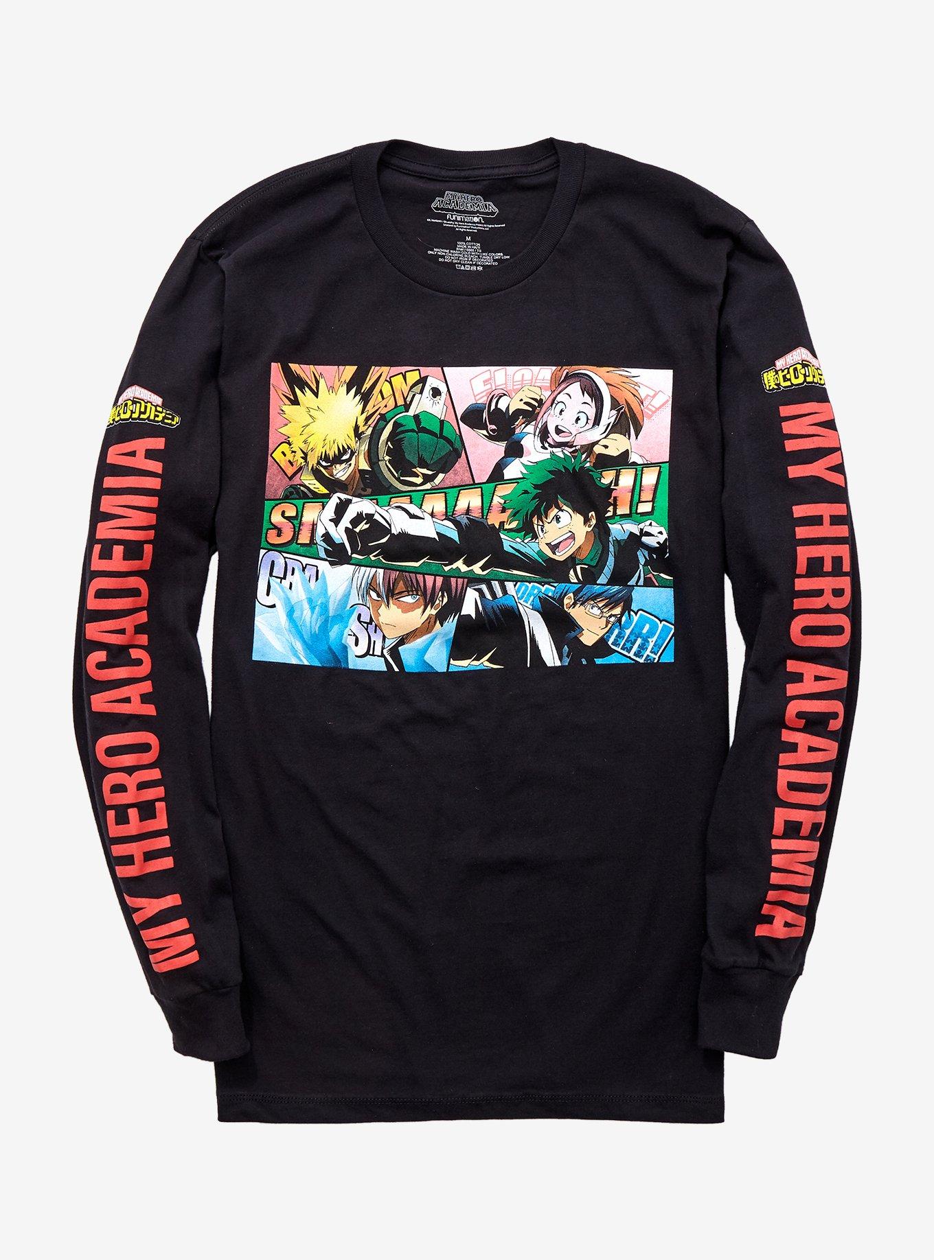 My Hero Academia Fight Sounds Long-Sleeve T-Shirt | Hot Topic