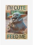Star Wars The Mandalorian I'm Cute Feed Me Poster, , hi-res