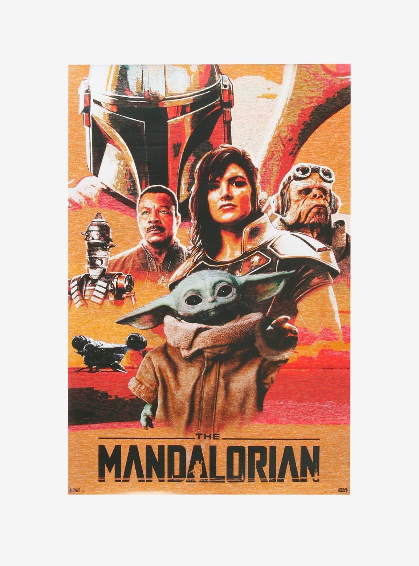 Star Wars The Mandalorian Group Poster, , hi-res