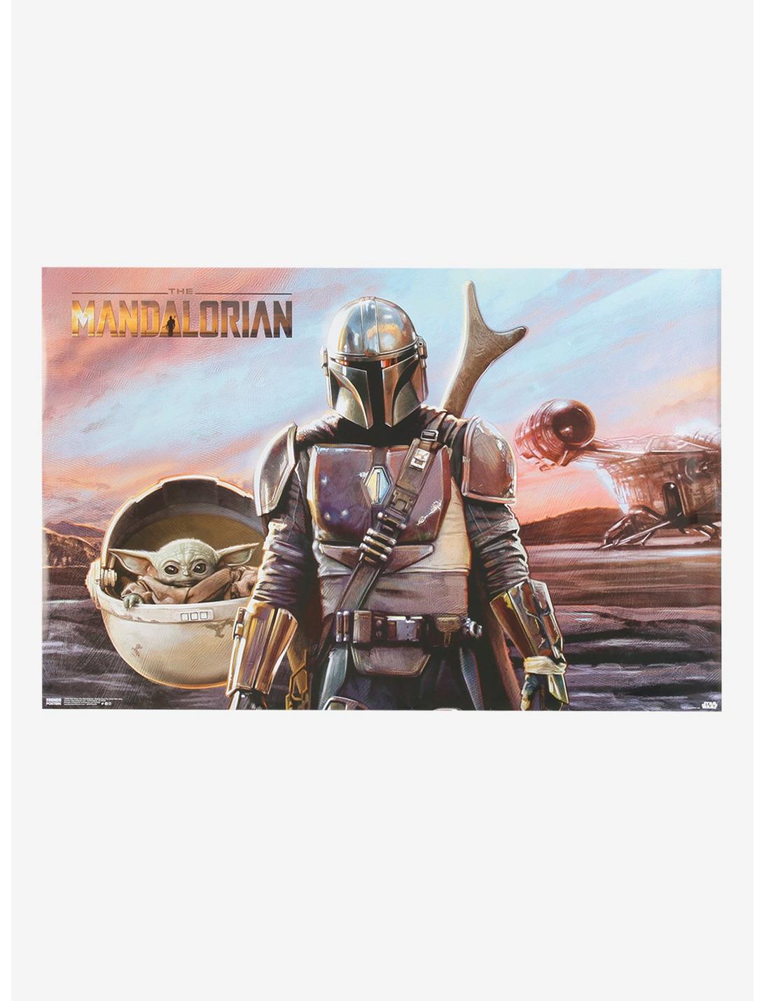 Star Wars The Mandalorian Duo Poster, , hi-res