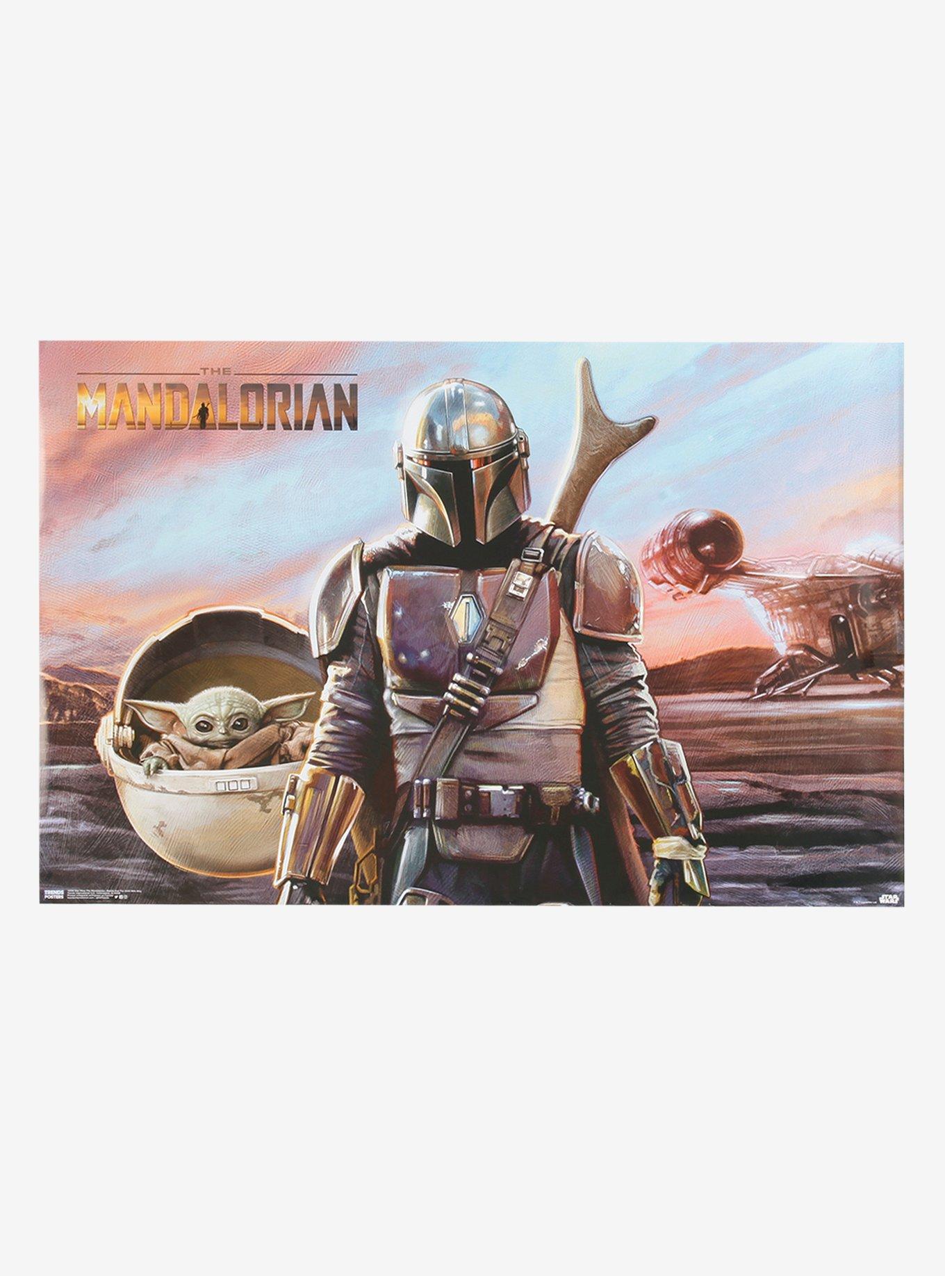 Star Wars The Mandalorian Duo Poster, , hi-res