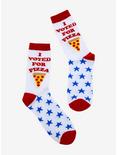 Vote For Pizza Crew Socks, , hi-res