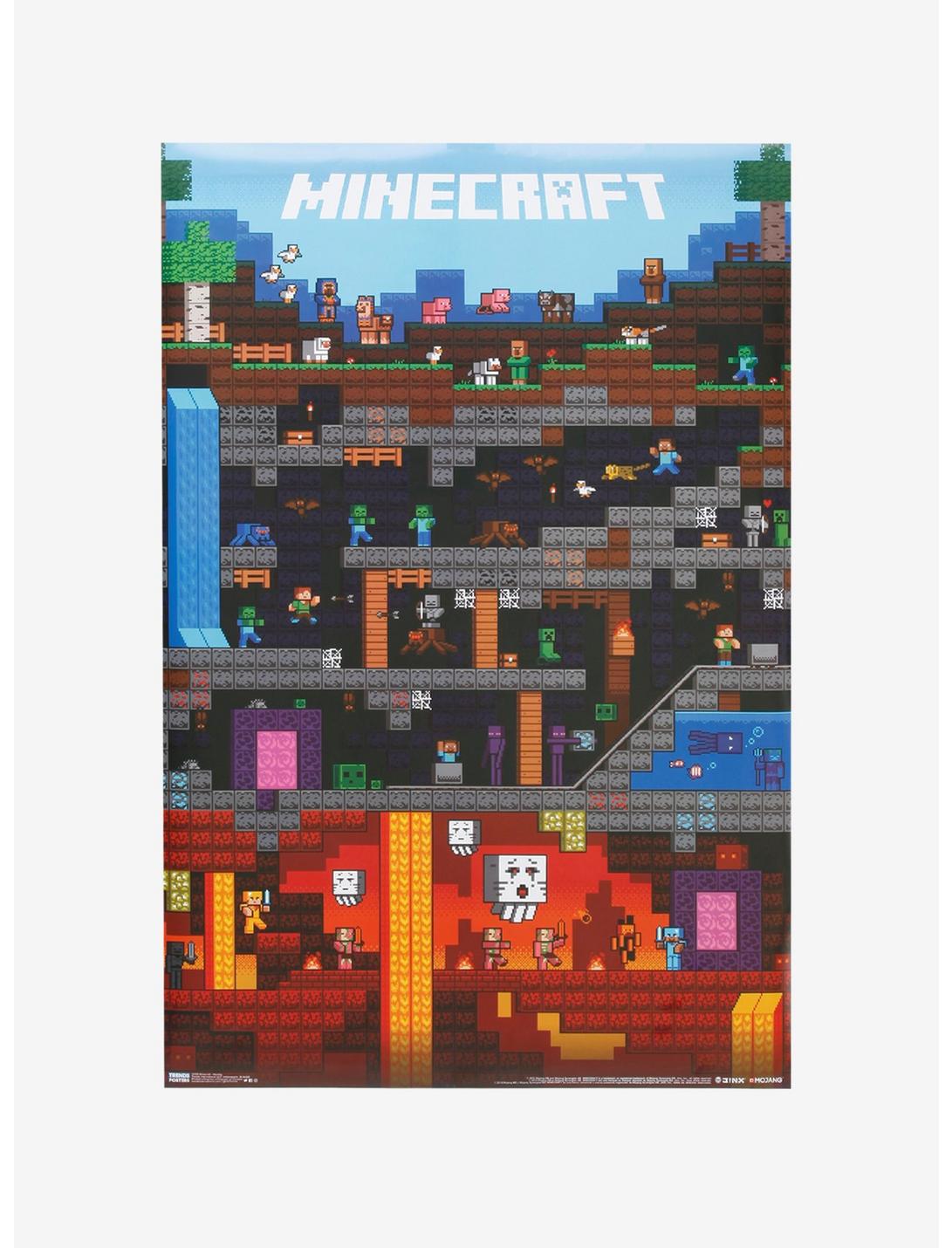 Minecraft Worldy Poster, , hi-res