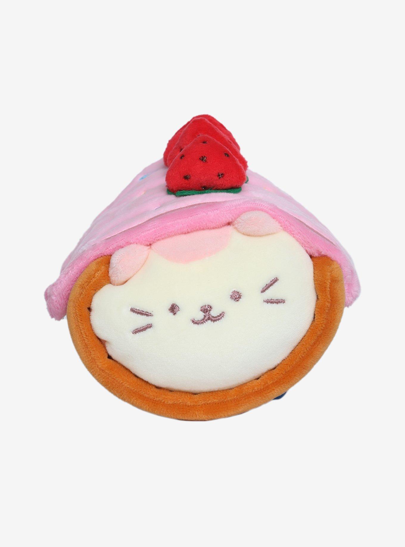 Anirollz Kittiroll Small Plush With Roll Cake Blanket, , hi-res