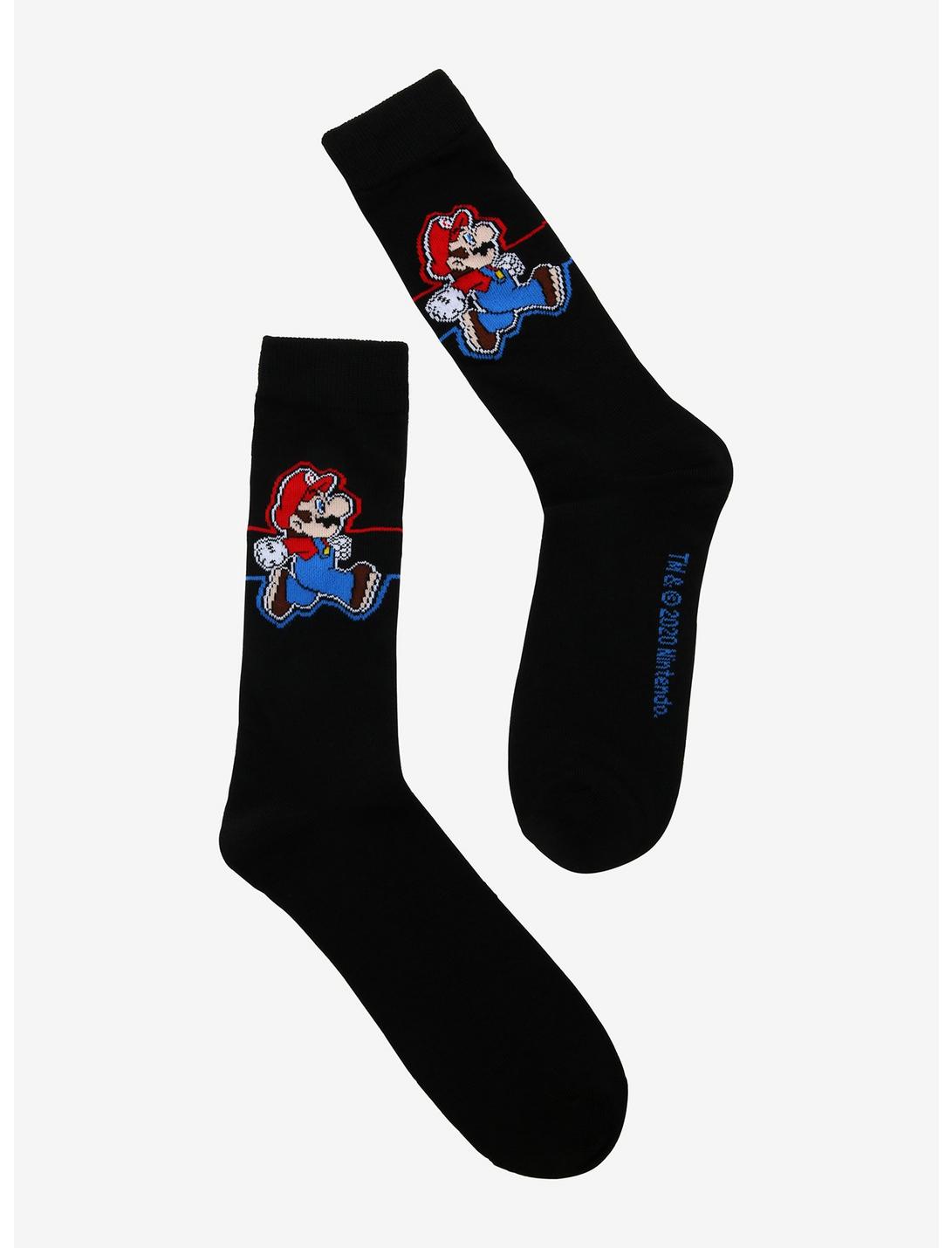 Super Mario Bros. Mario Run Crew Socks, , hi-res