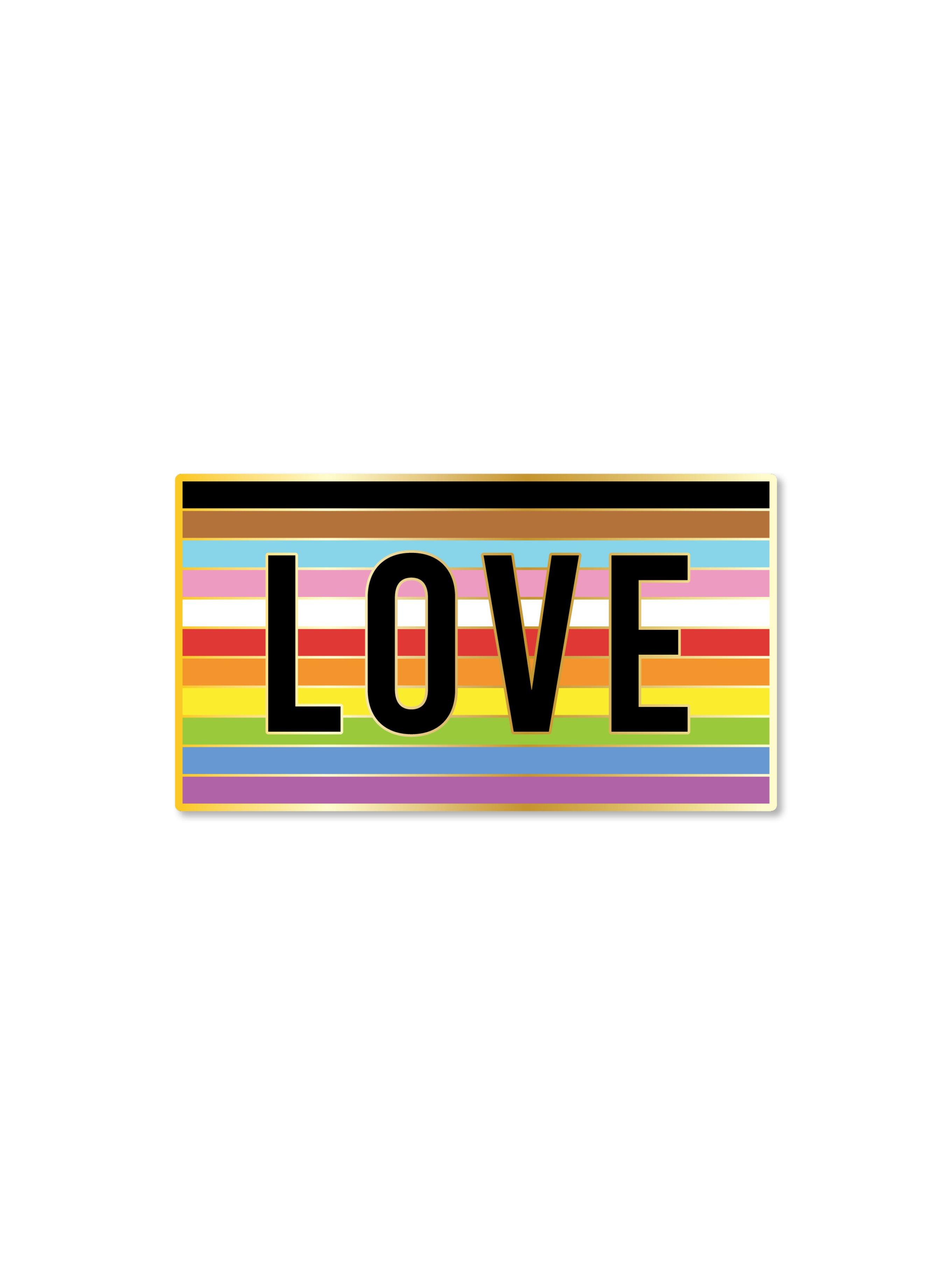 Hot Topic Foundation LOVE Enamel Pin