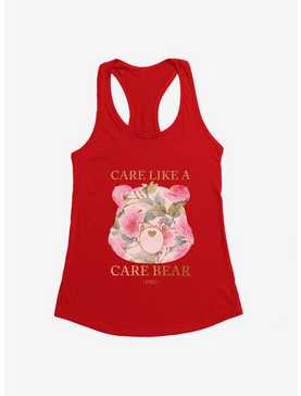 Care Bears Care Like A Care Bear Floral Girls Tank, , hi-res