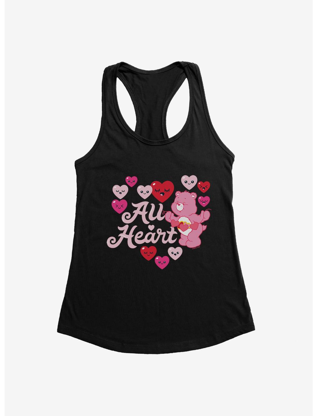 Care Bears All Heart Womens Tank Top, BLACK, hi-res