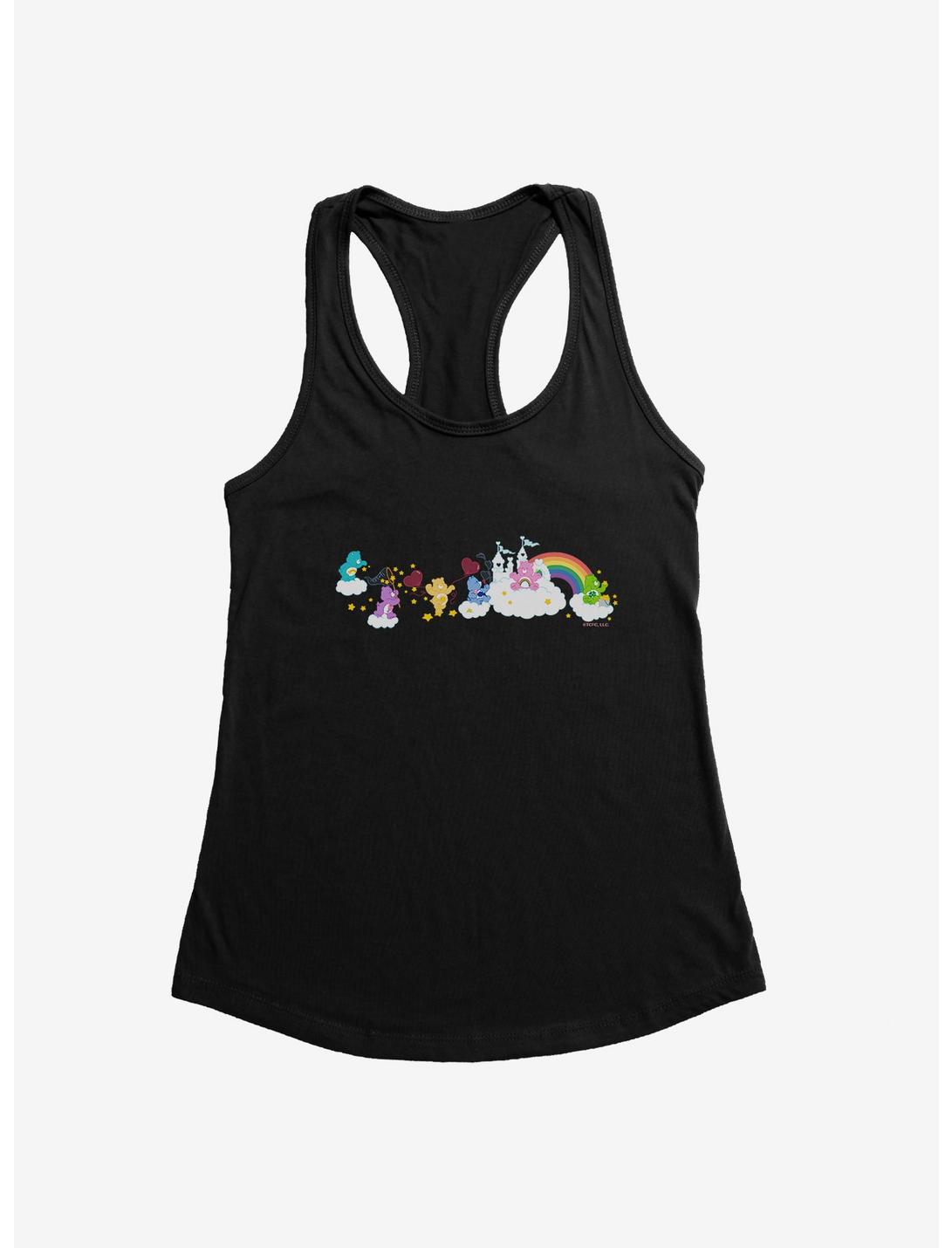 Care Bears Cloudy Playground Womens Tank Top, BLACK, hi-res