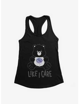 Care Bears Grumpy Bear Like I Care Womens Tank Top, , hi-res