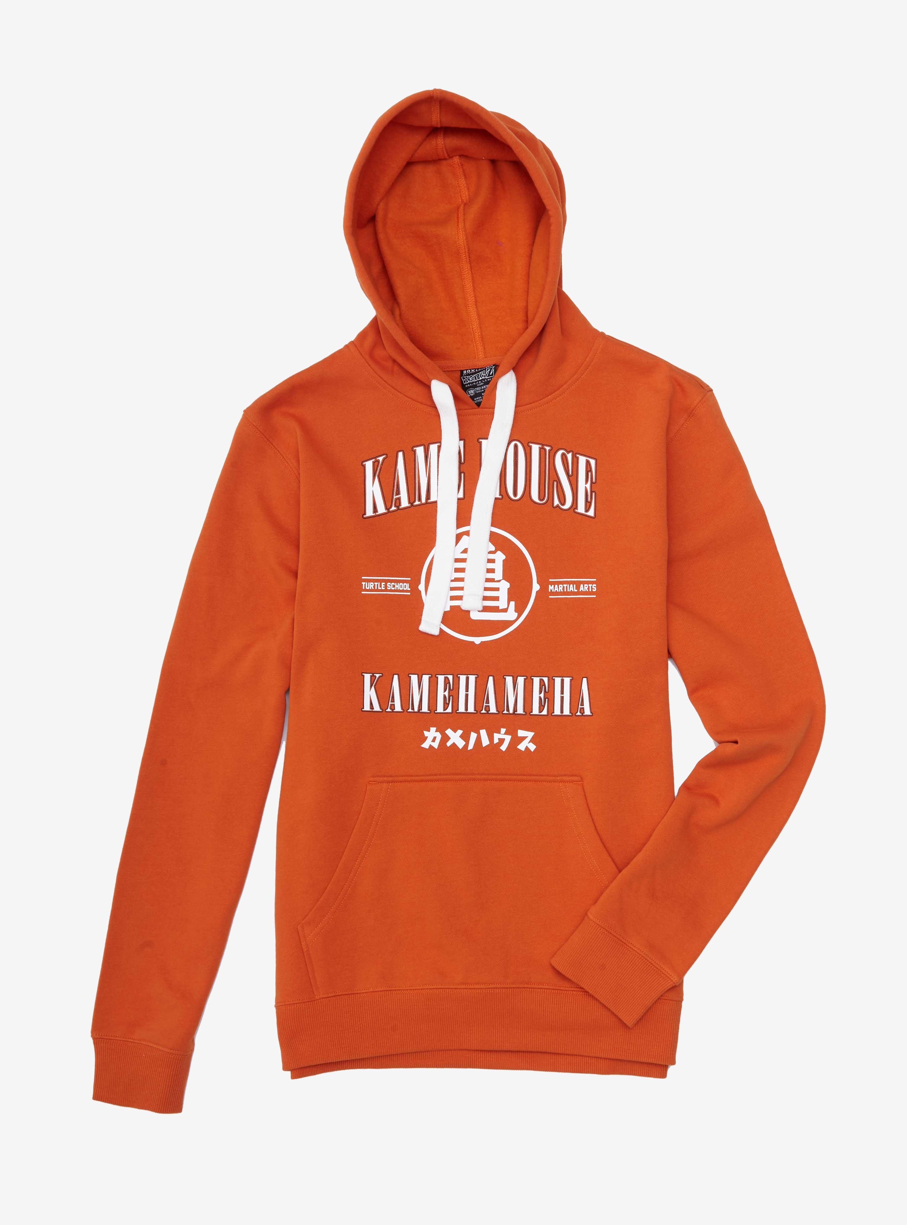 Dragon Ball Z Kame House Collegiate Hoodie - BoxLunch Exclusive, BURNT ORANGE, hi-res