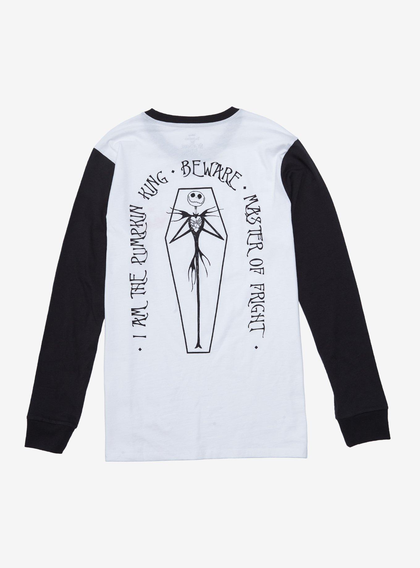 Disney The Nightmare Before Christmas Jack Skellington Long Sleeve T-Shirt - BoxLunch Exclusive