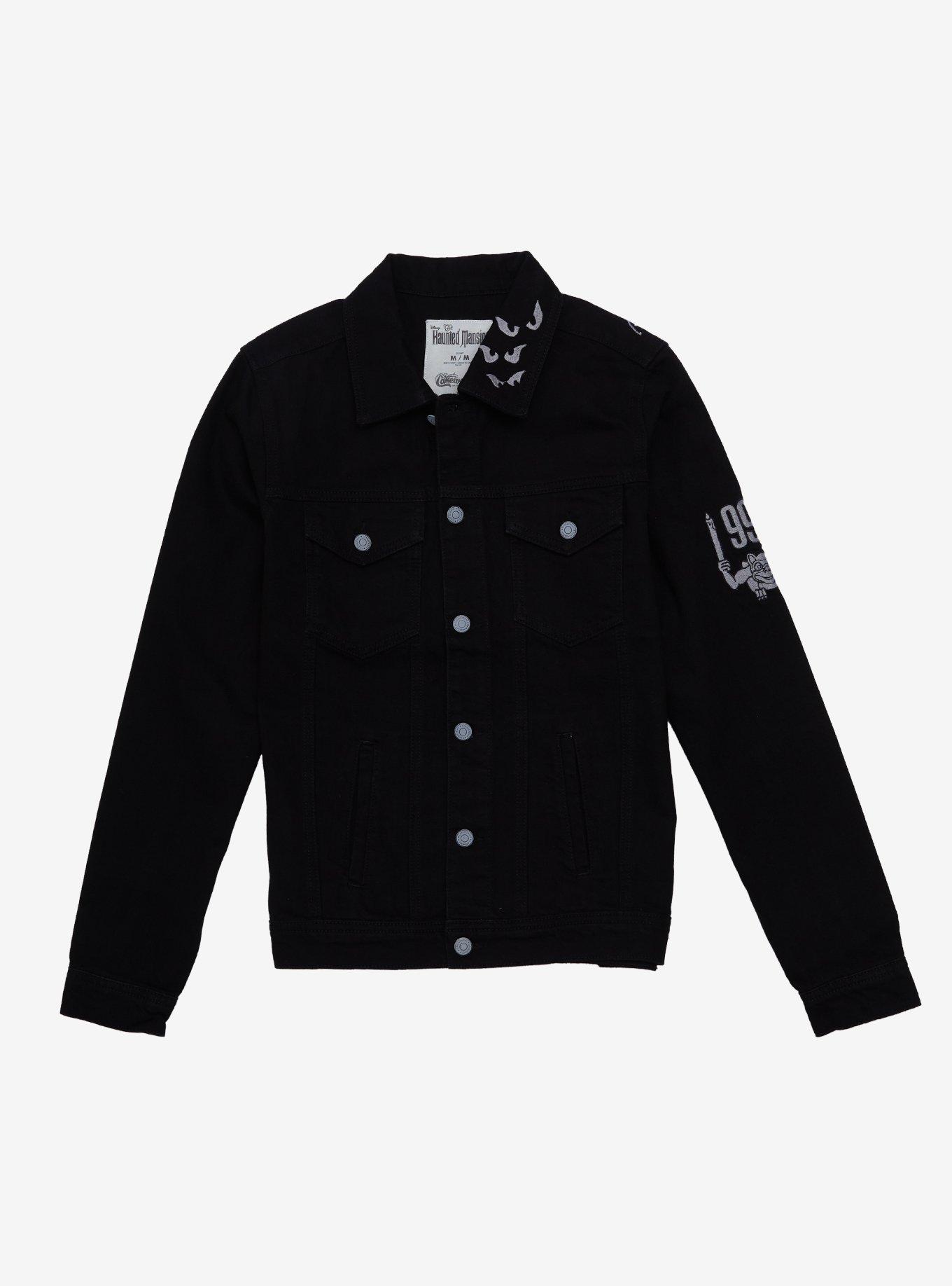 Cakeworthy Disney The Haunted Mansion Denim Jacket - BoxLunch Exclusive, BLACK, hi-res