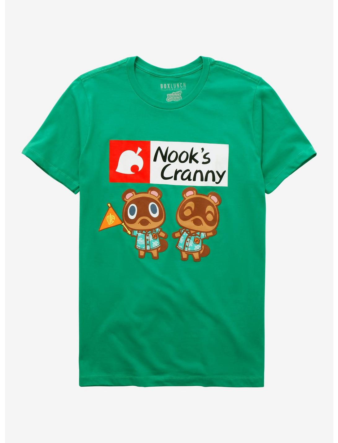 Nintendo Animal Crossing Nook's Cranny T-Shirt - BoxLunch Exclusive, EMERALD, hi-res