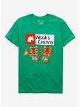 Nintendo Animal Crossing Nook's Cranny T-Shirt - BoxLunch Exclusive, EMERALD, hi-res