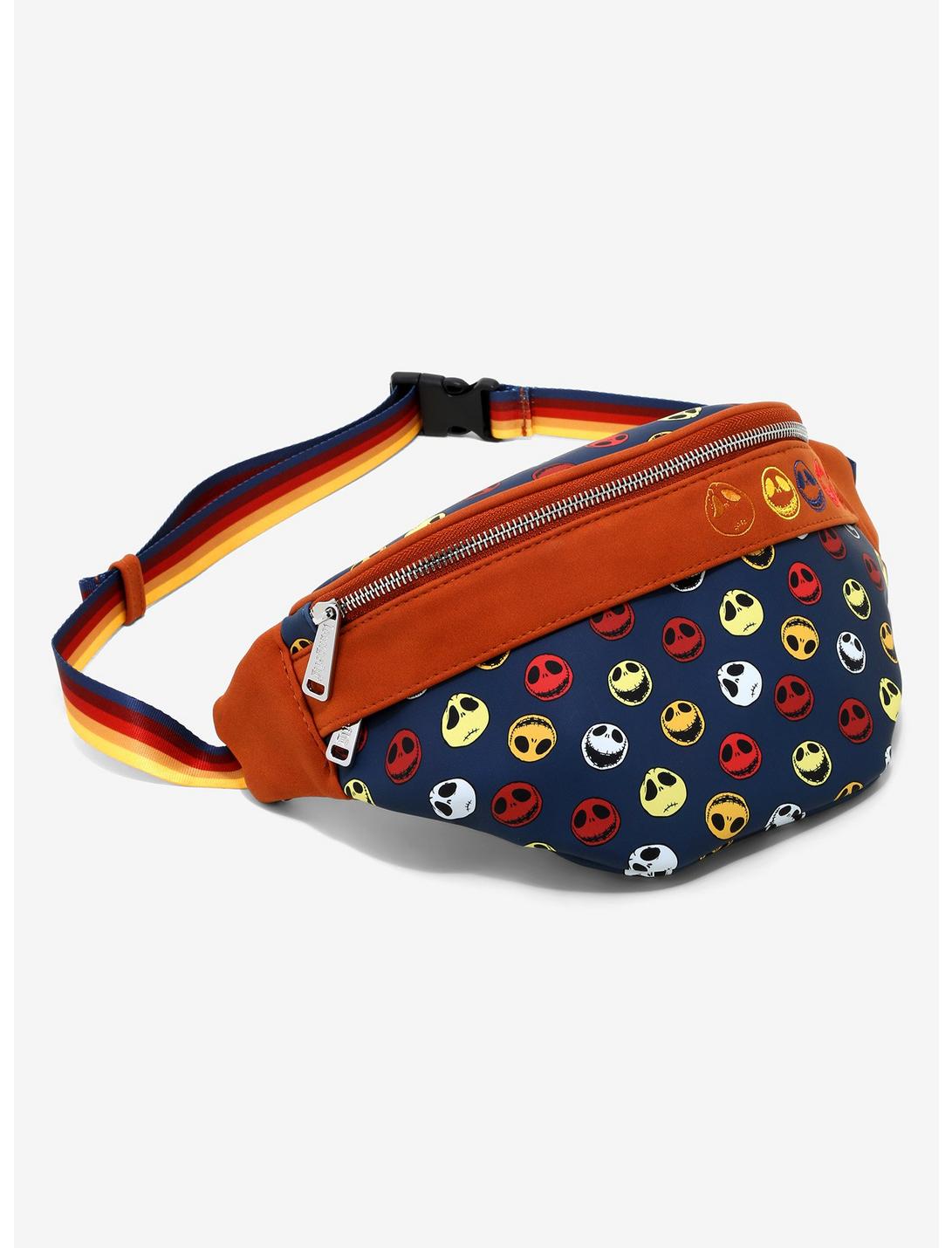 Loungefly Disney The Nightmare Before Christmas Jack Faces Fanny Pack - BoxLunch Exclusive, , hi-res
