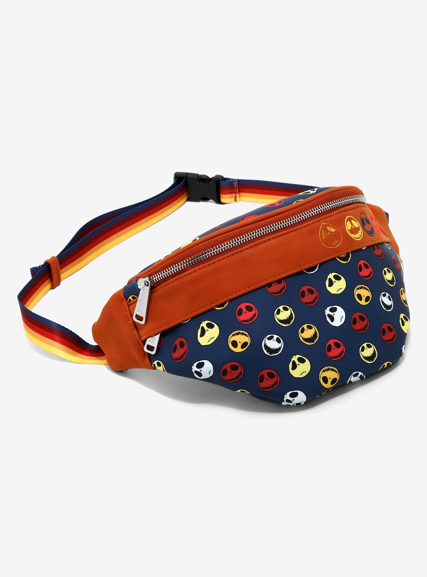 Loungefly Disney The Nightmare Before Christmas Jack Faces Fanny Pack BoxLunch Exclusive