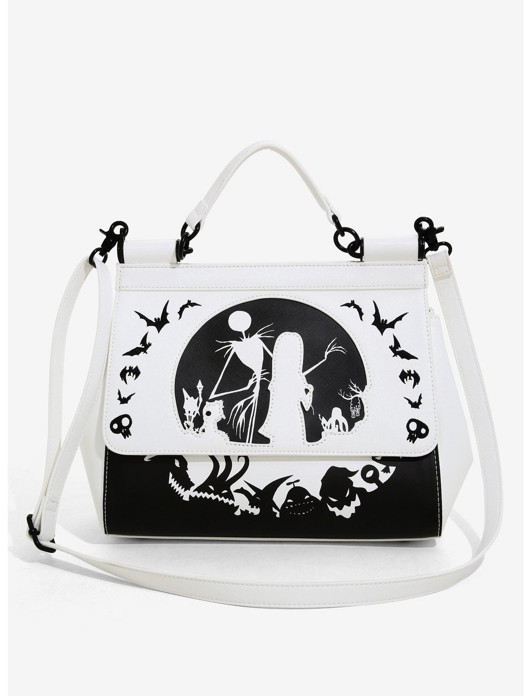 Loungefly Disney The Nightmare Before Christmas Silhouette Handbag - BoxLunch Exclusive, , hi-res