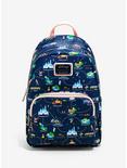 Loungefly Disneyland 65th Anniversary Map 2-in-1 Convertible Mini Backpack - BoxLunch Exclusive, , hi-res