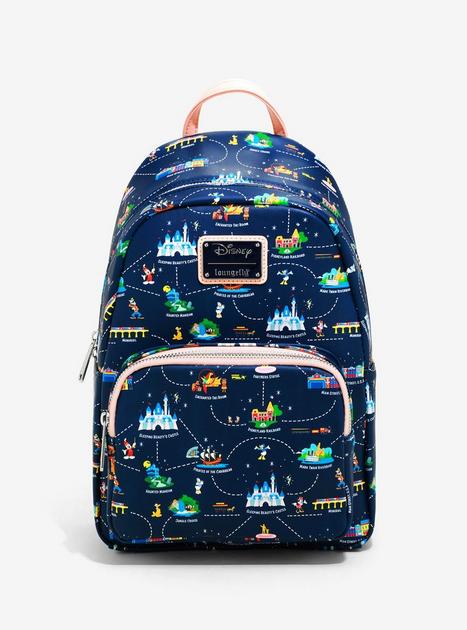 Loungefly Disneyland 65th Anniversary Map 2-in-1 Convertible  display picture 3