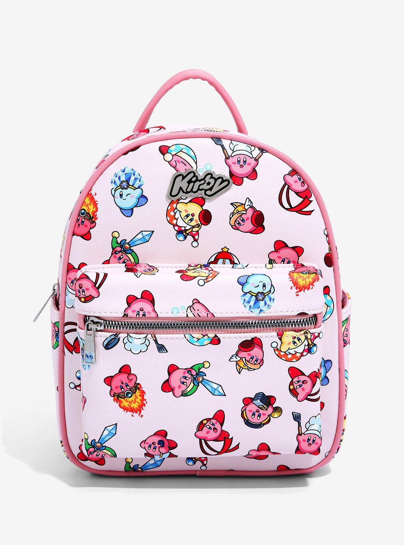 Kirby Backpack with Lunch Box Super Star Heat Insulated Lunchbox