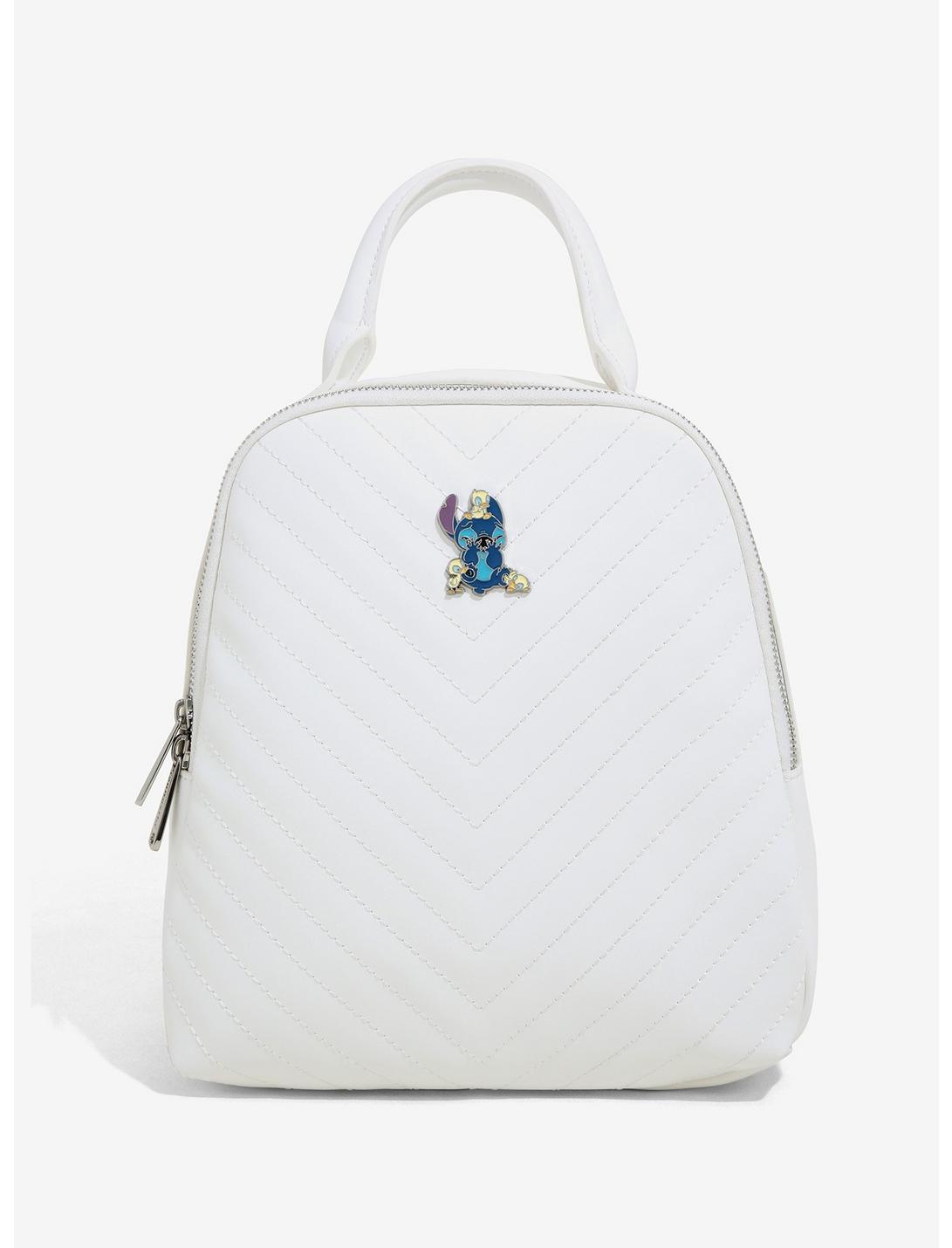 Loungefly Disney Lilo & Stitch Stitch with Ducks Quilted Mini Backpack - BoxLunch Exclusive, , hi-res