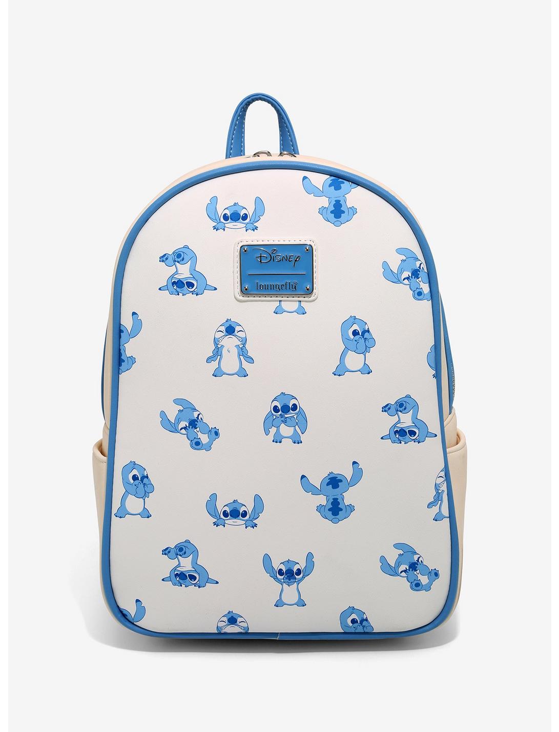 Loungefly Disney Lilo & Stitch Vintage Allover Print Mini Backpack - BoxLunch Exclusive, , hi-res
