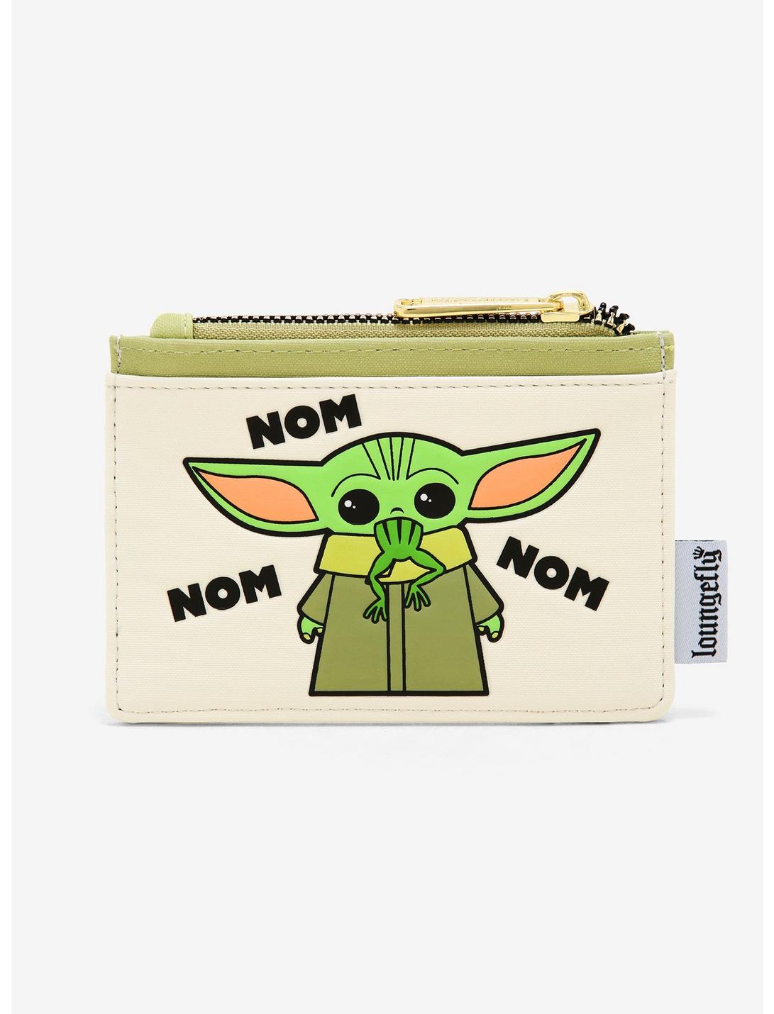 Loungefly Star Wars The Mandalorian Snack Time Cardholder - BoxLunch Exclusive, , hi-res