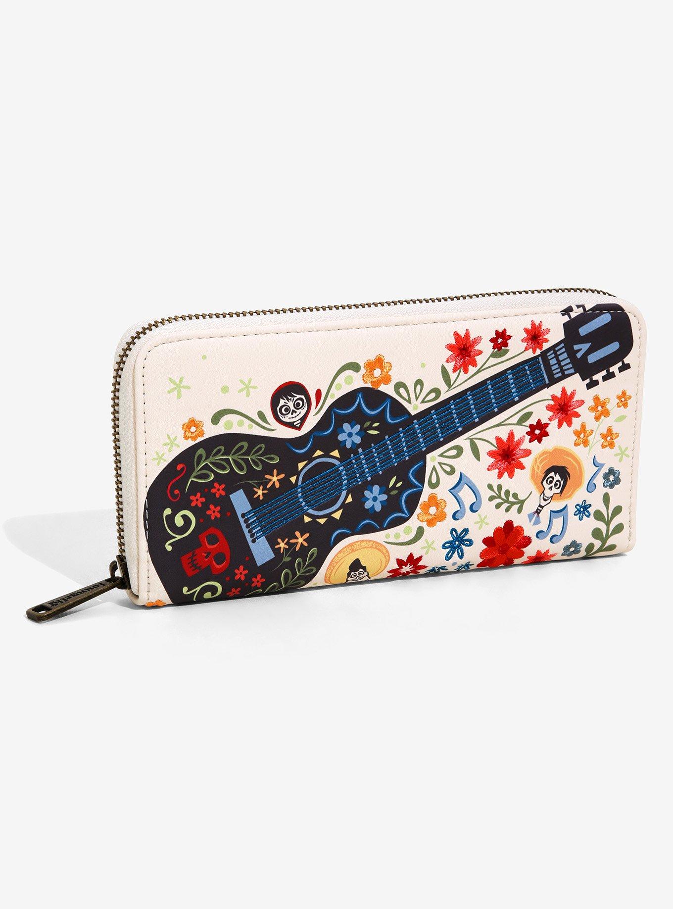 Loungefly Disney Pixar Coco Floral Wallet - BoxLunch Exclusive