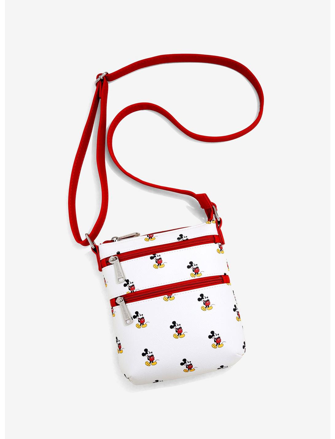 Loungefly Disney Mickey Mouse Allover Print Crossbody Bag - BoxLunch Exclusive, , hi-res