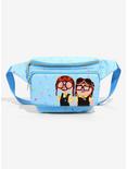 Loungefly Disney Pixar Up Young Carl & Ellie Fanny Pack - BoxLunch Exclusive, , hi-res