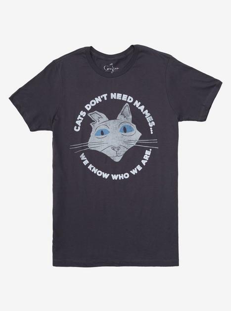 Coraline Cats Don't Need Names T-Shirt | Hot Topic