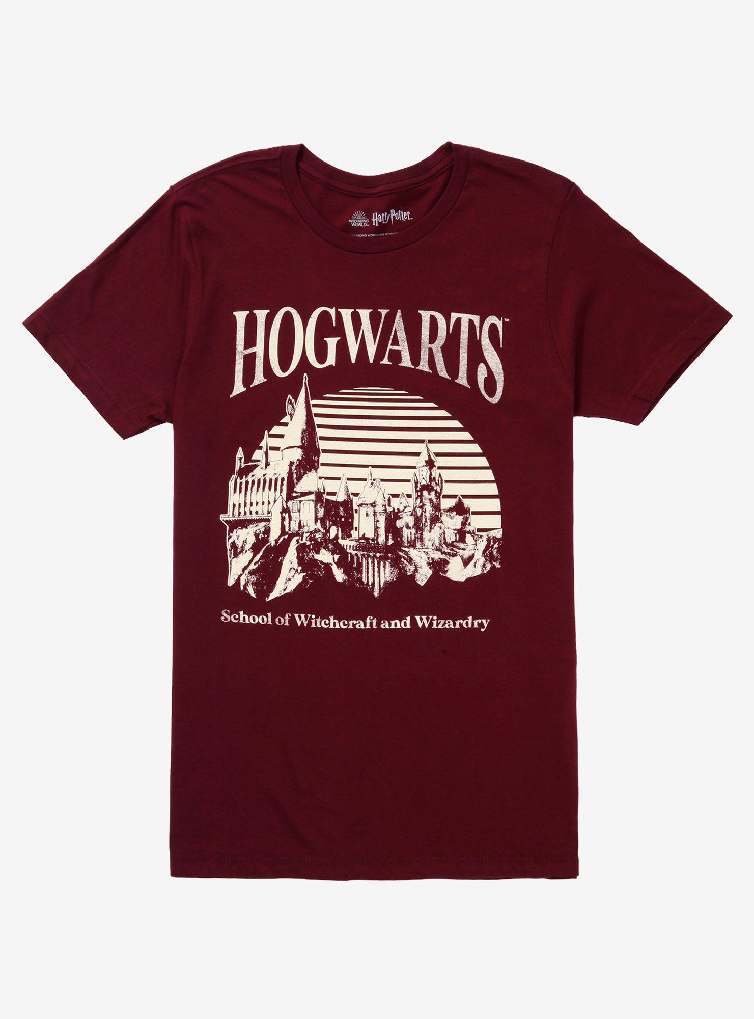 Harry Potter Hogwarts Outline T-Shirt, MULTI, hi-res