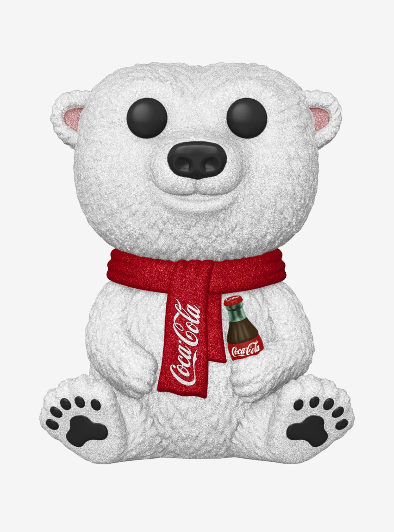 Funko Pop Coca Cola Polar Bear 58 Hot Topic Exclusive Diamond Ad Icons New HT 