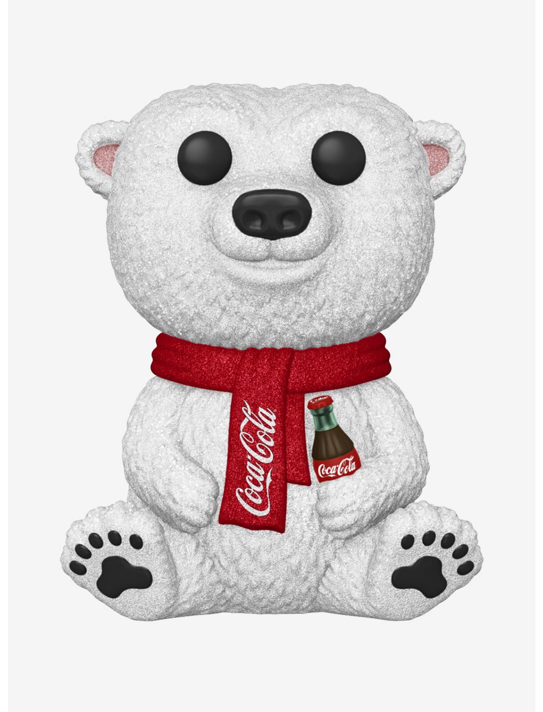Funko Coca-Cola Diamond Collection Pop! Ad Icons Coca-Cola Polar Bear Vinyl Figure Hot Topic Exclusive, , hi-res
