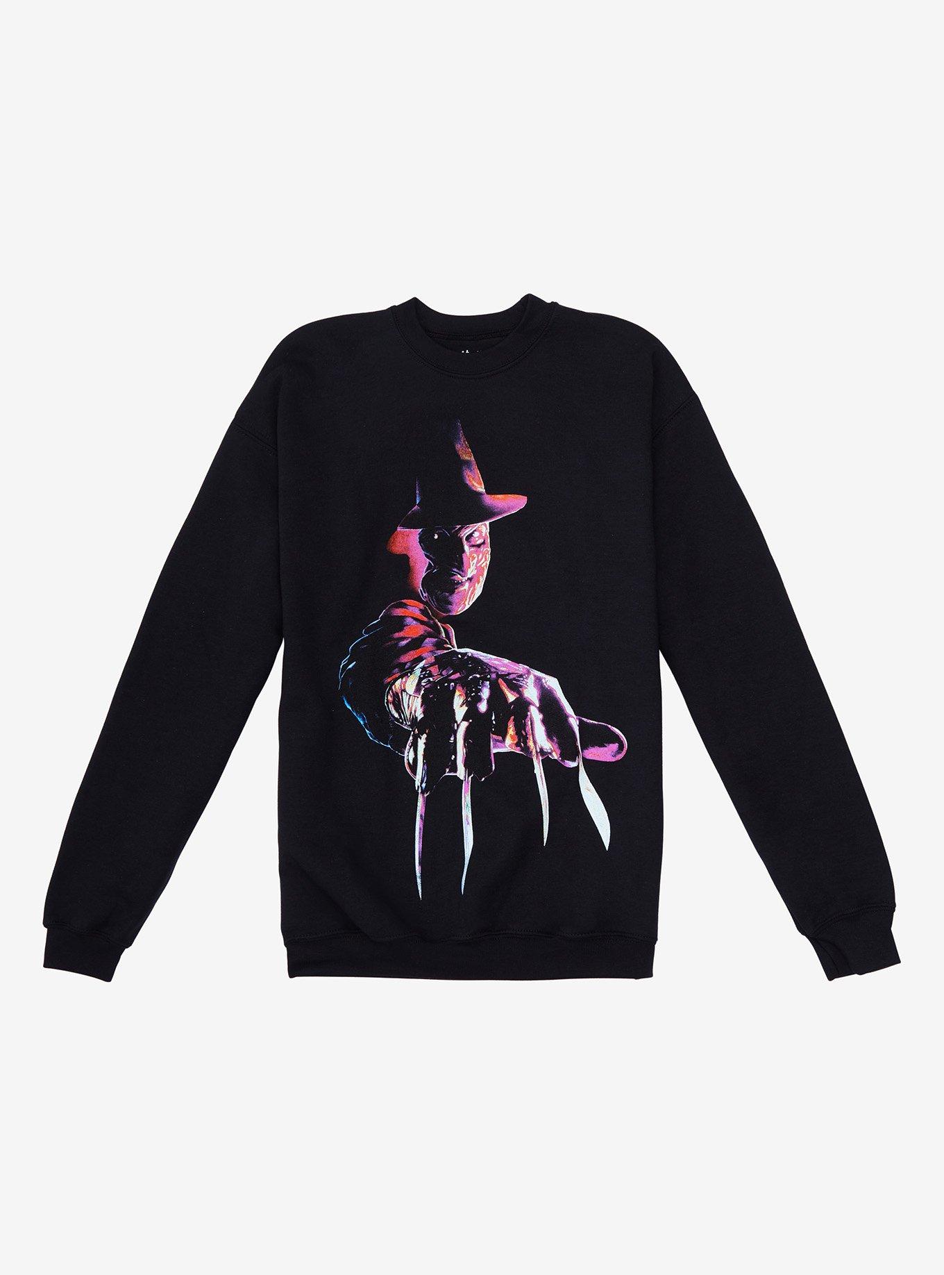 Sweat Freddy Krueger – A Nightmare On Elm Street – Visage Freddy – Coupe Classique, 100% Coton