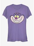 Disney Alice In Wonderland Cheshire Big Face Girls T-Shirt, , hi-res