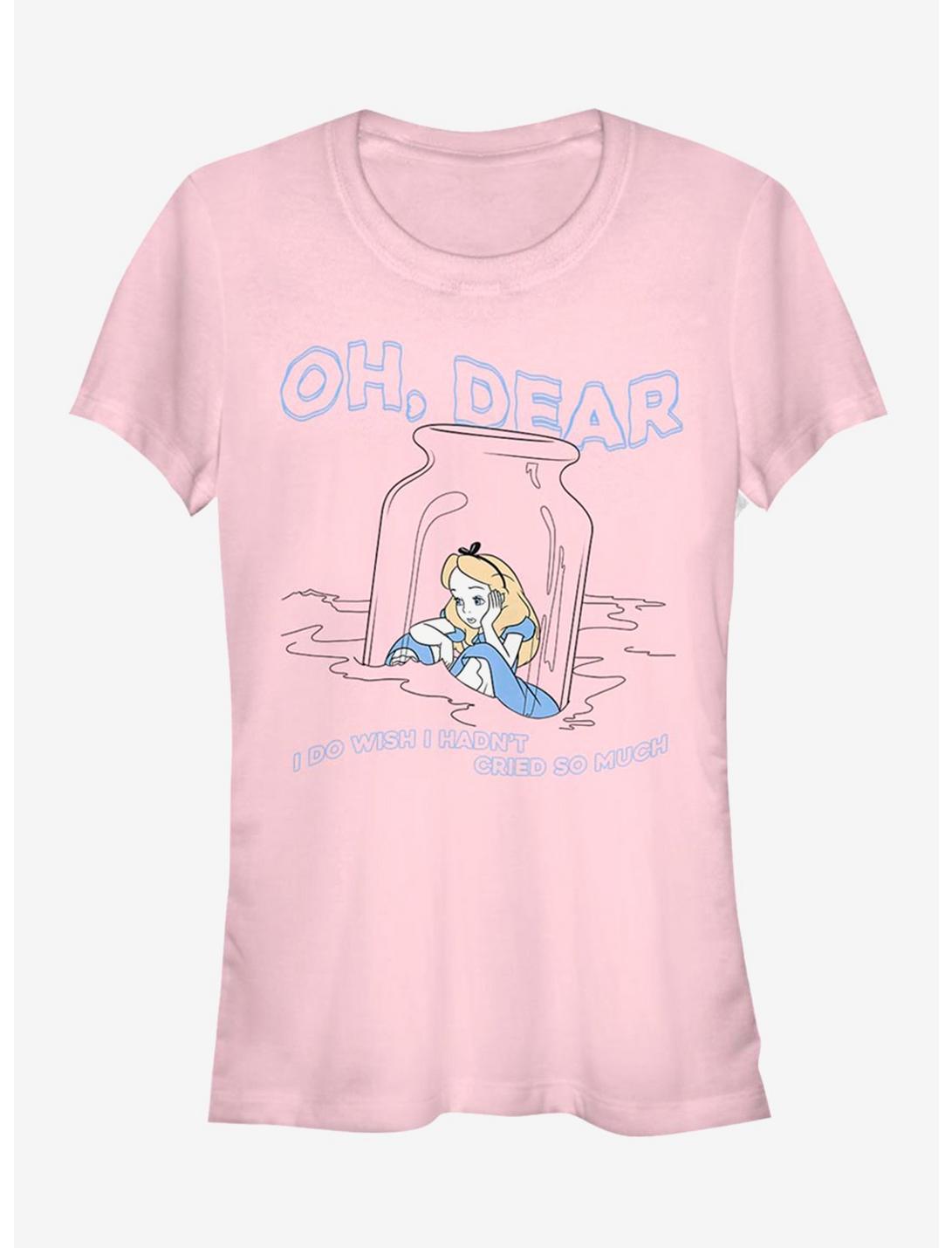 Disney Alice In Wonderland Dear Tears Girls T-Shirt, LIGHT PINK, hi-res