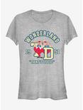 Disney Alice In Wonderland Tweedle Collegiate Girls T-Shirt, ATH HTR, hi-res