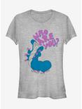 Disney Alice In Wonderland Who Are You Girls T-Shirt, ATH HTR, hi-res