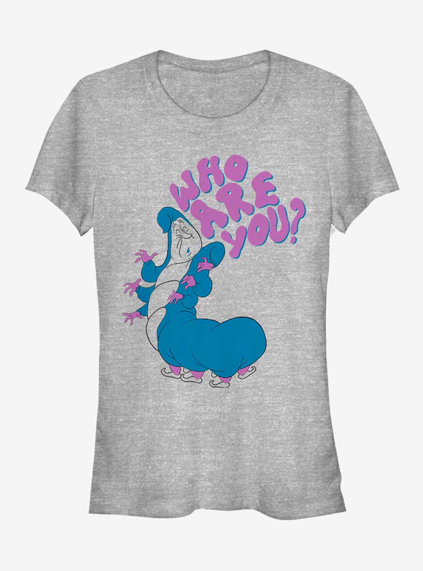 Disney Alice In Wonderland Who Are You Girls T-Shirt, ATH HTR, hi-res