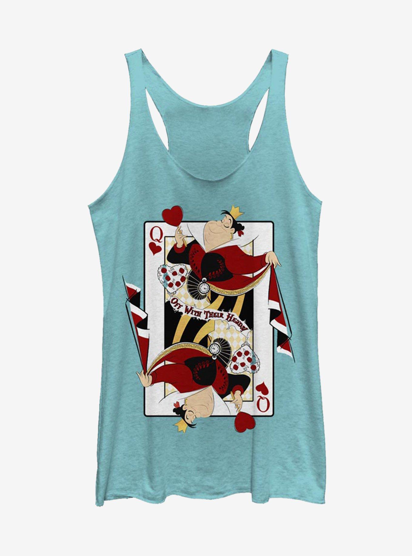 Disney Alice In Wonderland Queen Of Hearts Girls Tank
