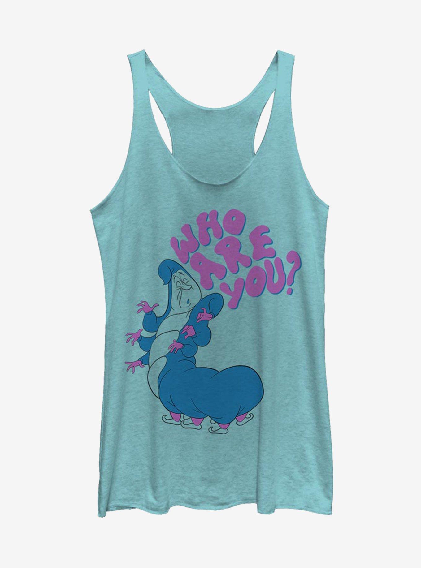 Disney Alice In Wonderland Who Are You Girls Tank
