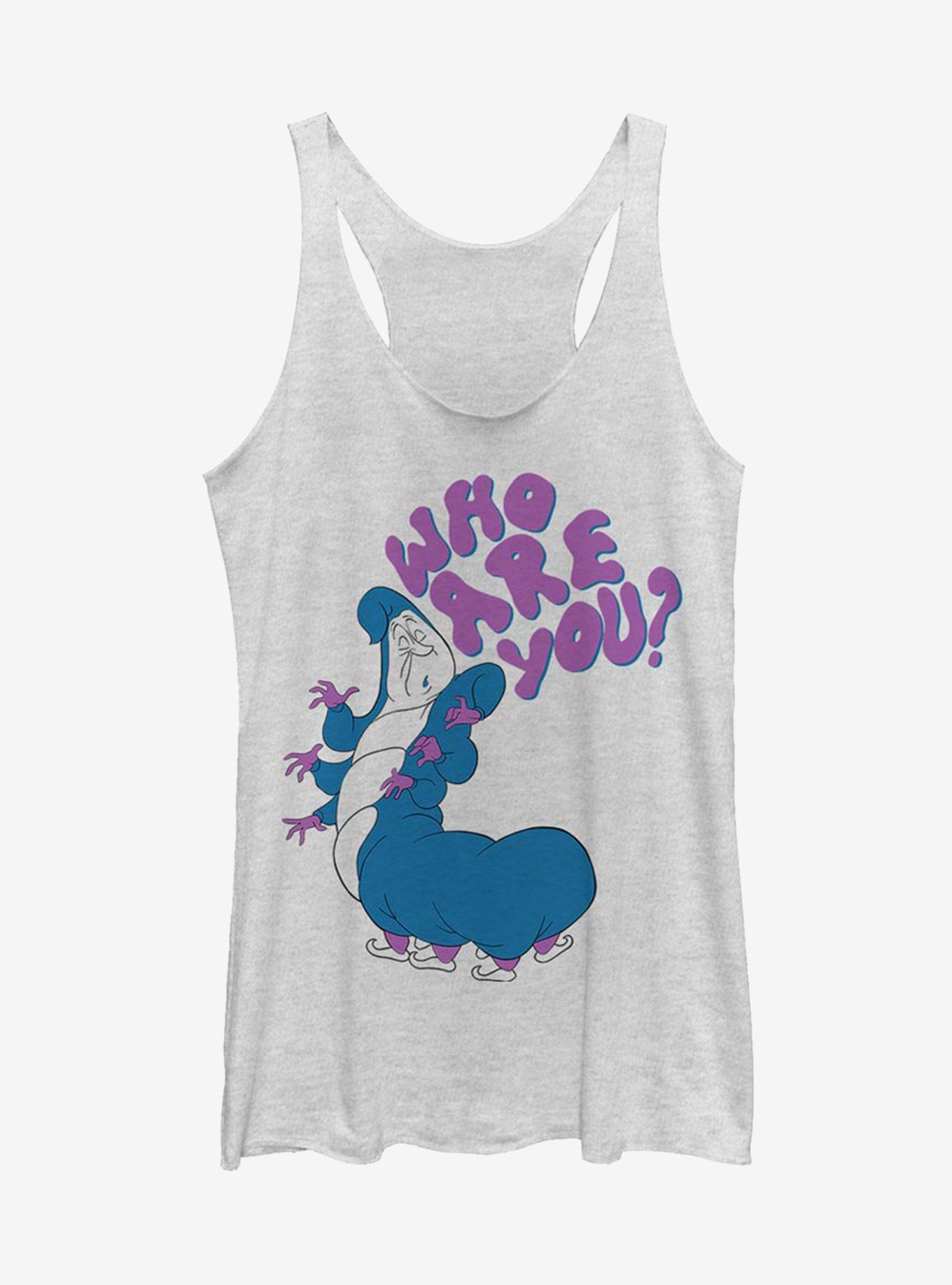 Disney Alice In Wonderland Who Are You Girls Tank