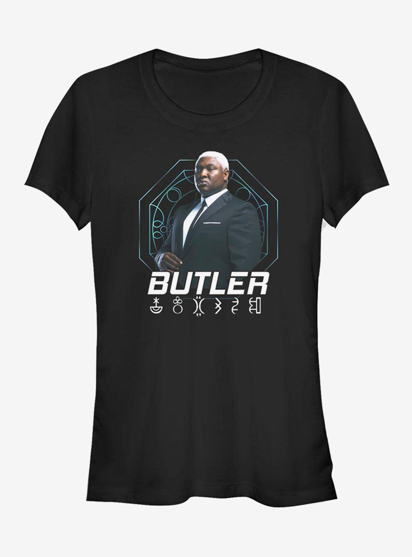 Disney Artemis Fowl Butler Hero Shot Girls T-Shirt, , hi-res